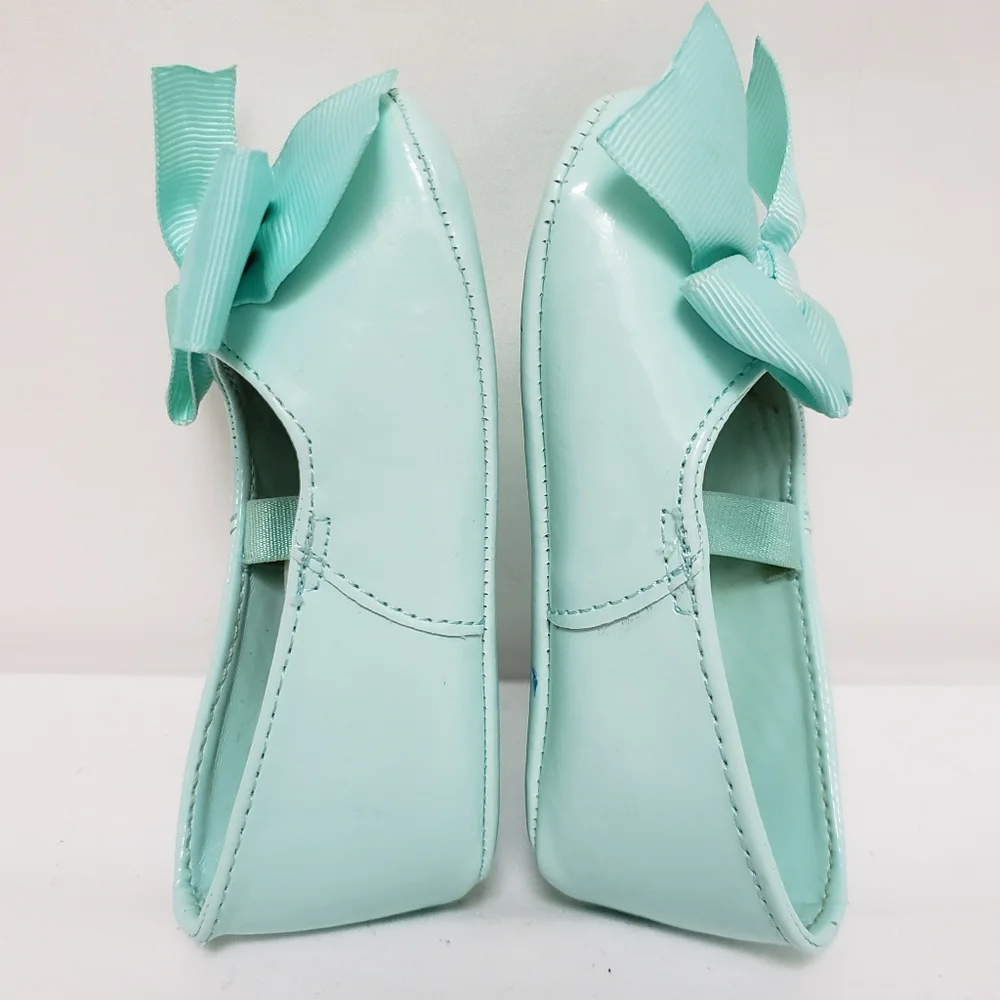 Light Blue Baby Target Slipper Shoes